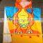 100% Painting Soft Hooded Bath Towel