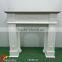 European Classic Vintage Handmade Mantle Fireplace Wood