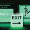 Solvent Adhesive Glow in the dark Tape Night Glow Arrow