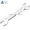 Wholesale full size stainless alloy steel double open end wrench
