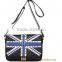 hot sale fashion women uk flag bag with stud
