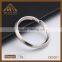 Fashion high quality aperture nickel split rings