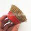 4"Steel Wire Cup Brush,small wire brush,round wire brush
