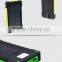 Outdoor waterproof high capacity portable solar charger for mobile phone