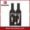 High quality wine bottle opener set bottle gift box three pieces bar tools sets