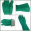 Green Personalized Rubber Work Gloves