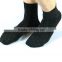 Custom high quality wholesale bamboo jacquard black socks by cheap price