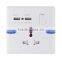 HE8958SL 1gang multi USB switched socket