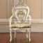 Gilt French furniture luxury dining chair banquet chair