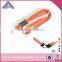 2.5x90cm 2gb/4gb/8gb/2014 Orange Printed Usb sticker Lanyard