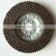 Branded Calcined Flap Disc 100mm Aluminum Cover High Quality Flap Disc