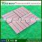 DIY style anti-uv wood composite decking for indoor terrace place