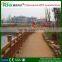 Outdoor plastic composite deck floor covering with waterproof and mositure-proof feature