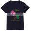 Fashion Women Custom Numbers Design Hot Fix t Shirt Wholesale