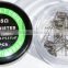 Hot selling Pre builtALien Clapton Vape Coils with MOQ 10pack with fast delivery