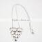 Stylish 316L Stainless Steel Pendant Long Chain Necklace