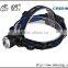 High Power Rechargeable Zoom Led Headlamp Headlight
