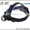 high power rechargeable zoom led headlamp headlight