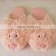 plush toy slipper/plush toy slipper/wholesale plush slipper/Wholesale Women's Animal Head Plush Slipper