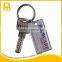 2016 high quality promotional blank custom metal key chain