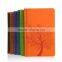 A5 thermo pu leather journal with logo embossed
