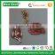 Home decorative antique rooster shape wooden wall hooks