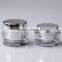 Oval Shape acrylic cream jars cosmetic packaging jars empty face cream jar