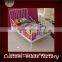 white powder painting single metal girls bed                        
                                                Quality Choice