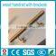 Hot sale stairs fitting stainless steel wood handrail bracket