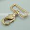 High quality 38mm gold swivel snap hook metal snap hook for handbag and bags.