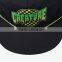 fashion nylon flat brim patch logo snapback caps