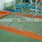Industrial use pallet F channel metal rack warehouse wire mesh decking suppliers