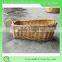 New decorative Single willow wine bottle holder/Wicker wine basket /Cheap wicker storage basekts
