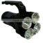 New Arrival 4000LM 18650 High Power Aluminum Rechargeable 4*T6 LED Flashlight