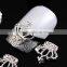 3D Nail Art Rhinestone Decorations Silver Plated Crown Pattern Alloy Nail Art For Glitter Manicure Tools