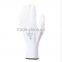 Deltaplus polyester knitted with polyurethane coating on palm and fingertips safety gloves