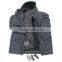 12V battery powered heated Jacket with Take-off Heated Vest