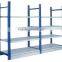 Adjustable steel shelf for goods storage rack in warehouse and supermarket use