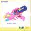 New toy for kid wholesale colorful plastic big water gun with bottle