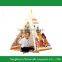 Colorful Outdoor Indian Kids Play Teepee Tent