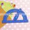 stationery protractor with swing arm,color received may vary