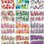 New nail art designs sticker SY series 12 in 1 nail sticker for nail art