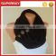 V-439 women knit circle lace winter infinty chunky hood scarf with buttons crochet neck warmer loop scarf