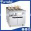 Best price durable Countertop Electric Griddle with Lava Rock with Cabinet