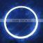 1Pair 90MM Car Led Headlight COB LED Halo Ring Angel Eyes Warning Lamps