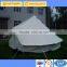 Bell Tent Canvas Safari Tent Outdoor Camping Tent zippered floor bell tent