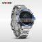Weide watch WH2306 set digital wrist watch with solid stainless steel watch band