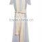 Luxurious Full-length Real Silk Sleepwear Crepe Satin Silk Nightgown Pure Chiffon Silk Kimono Robe