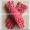 Factory Supply Smart New Cashmere Glove With Butterfly Or Bowknot