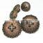 Eco-Friendly Custom Made Metal Swivel Sewing Buttons